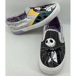 Disney Nightmare Before Christmas Sally & Jack Slip On Shoes Women's 7‎